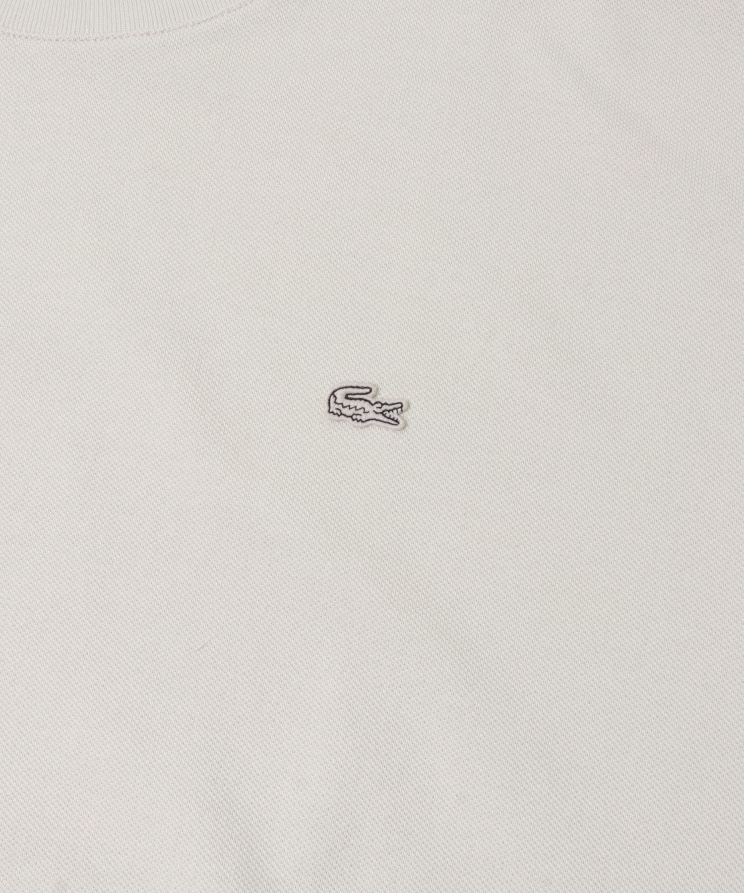 LACOSTE×DOORS MOSS STITCH SHORT-SLEEVE T-SHIRTS / 鹿子布寬鬆短袖T恤
