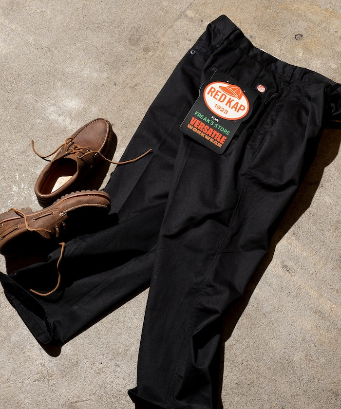 RED KAP 別注 SMU PT-38 SETUP 2TUCK WIDE PANTS / 兩褶寬版工作長褲