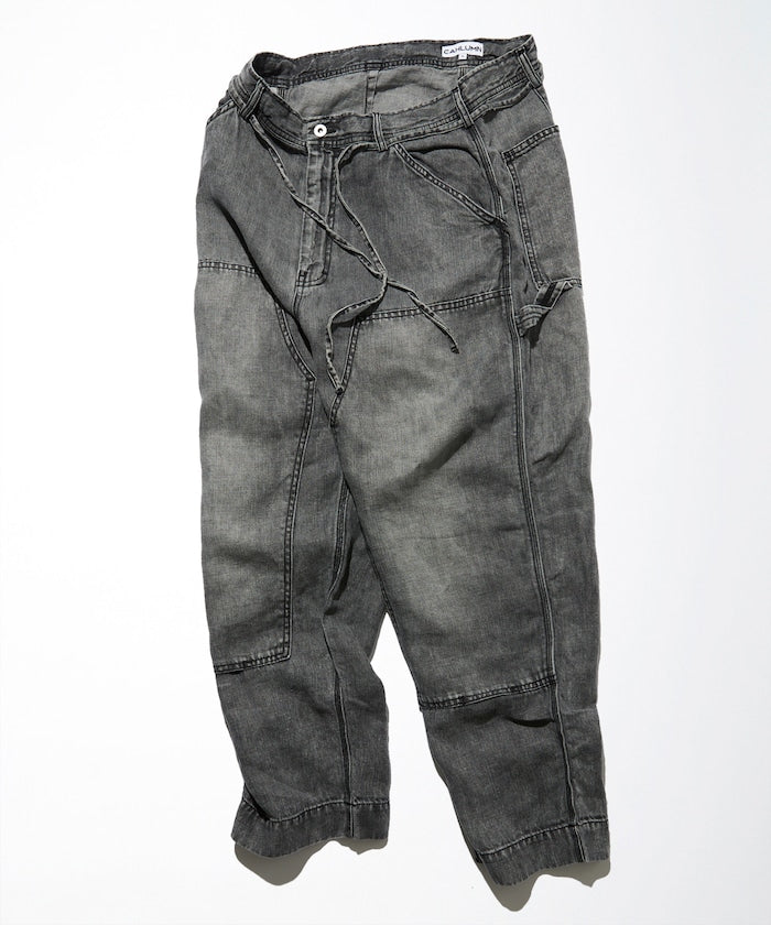 CAHLUMN Linen Denim Painter Pant / 牛仔褲
