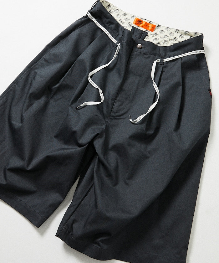 RED KAP × FREAK’S STORE 別注 2TUCK BAGGY WIDE TWILL SHORTS PANTS / 雙褶寬版斜紋短褲