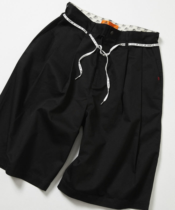 RED KAP × FREAK'S STORE / 雙摺工裝短褲 2TUCK WIDE BAGGY SHORTS