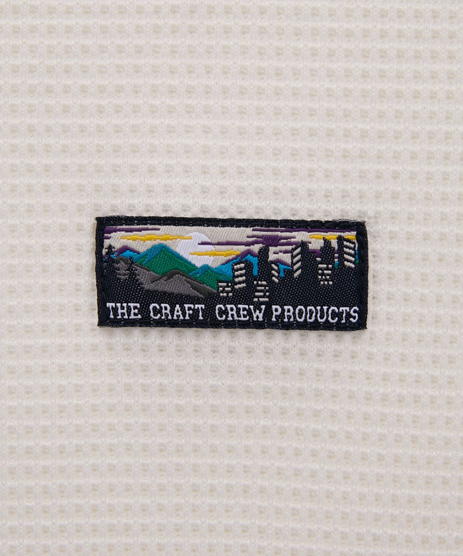 THE CRAFT CREW PRODUCTS / 機能抗菌 UV防護 重磅 華夫格 短袖T恤