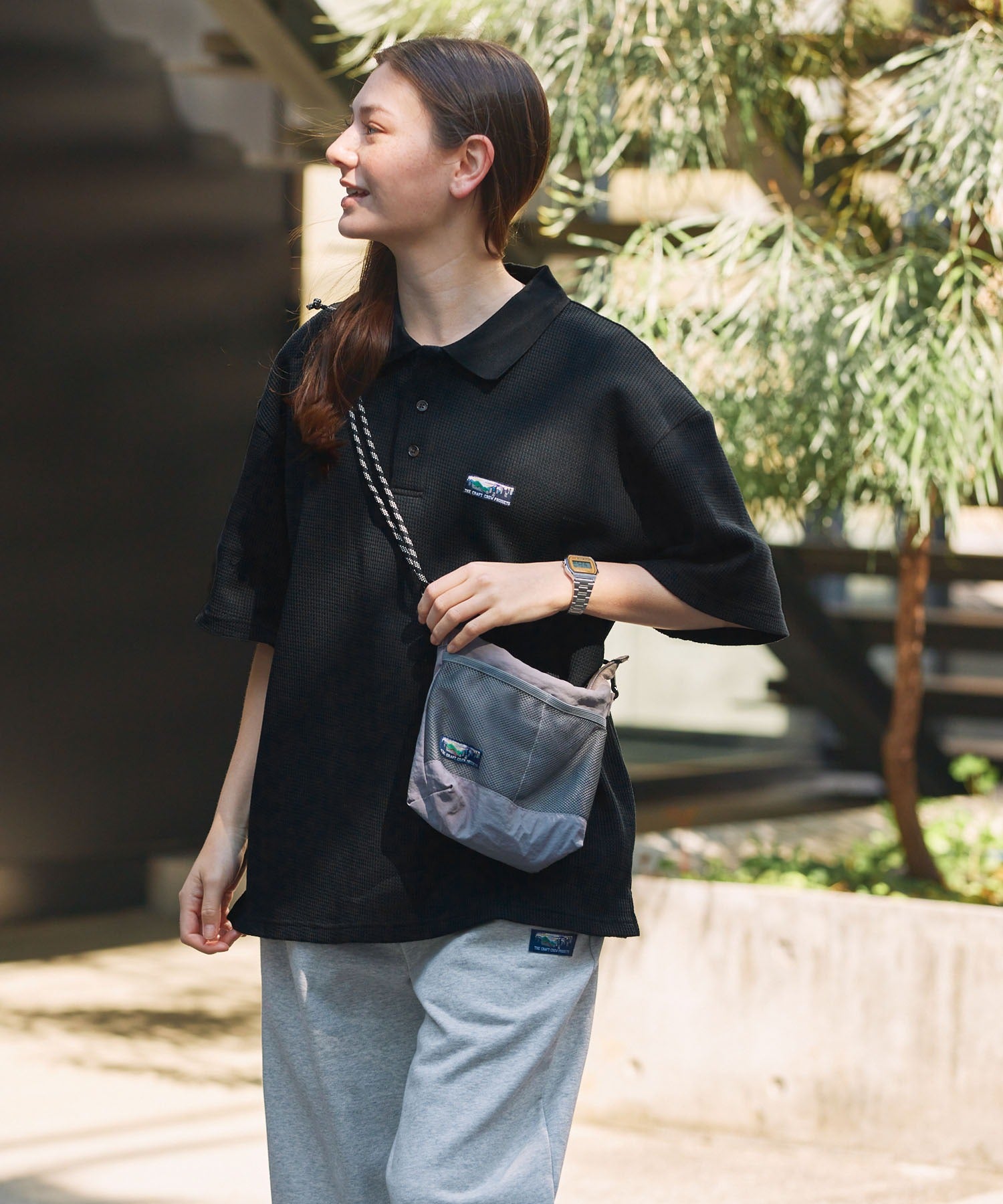 THE CRAFT CREW PRODUCTS / 機能抗菌 UV防護 重磅華夫格短袖Polo衫