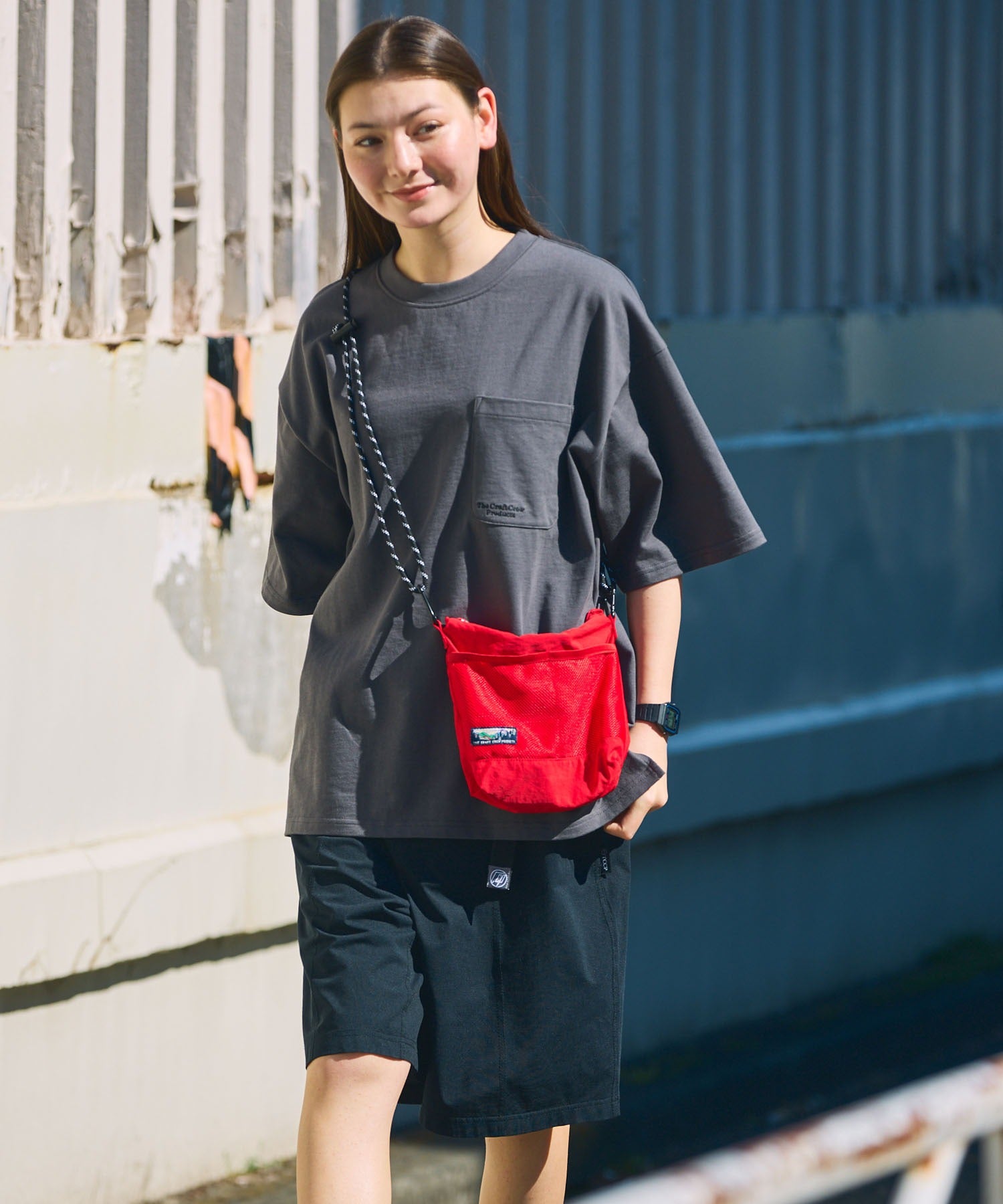 THE CRAFT CREW PRODUCTS / 抗UV防汗漬 口袋短袖T恤
