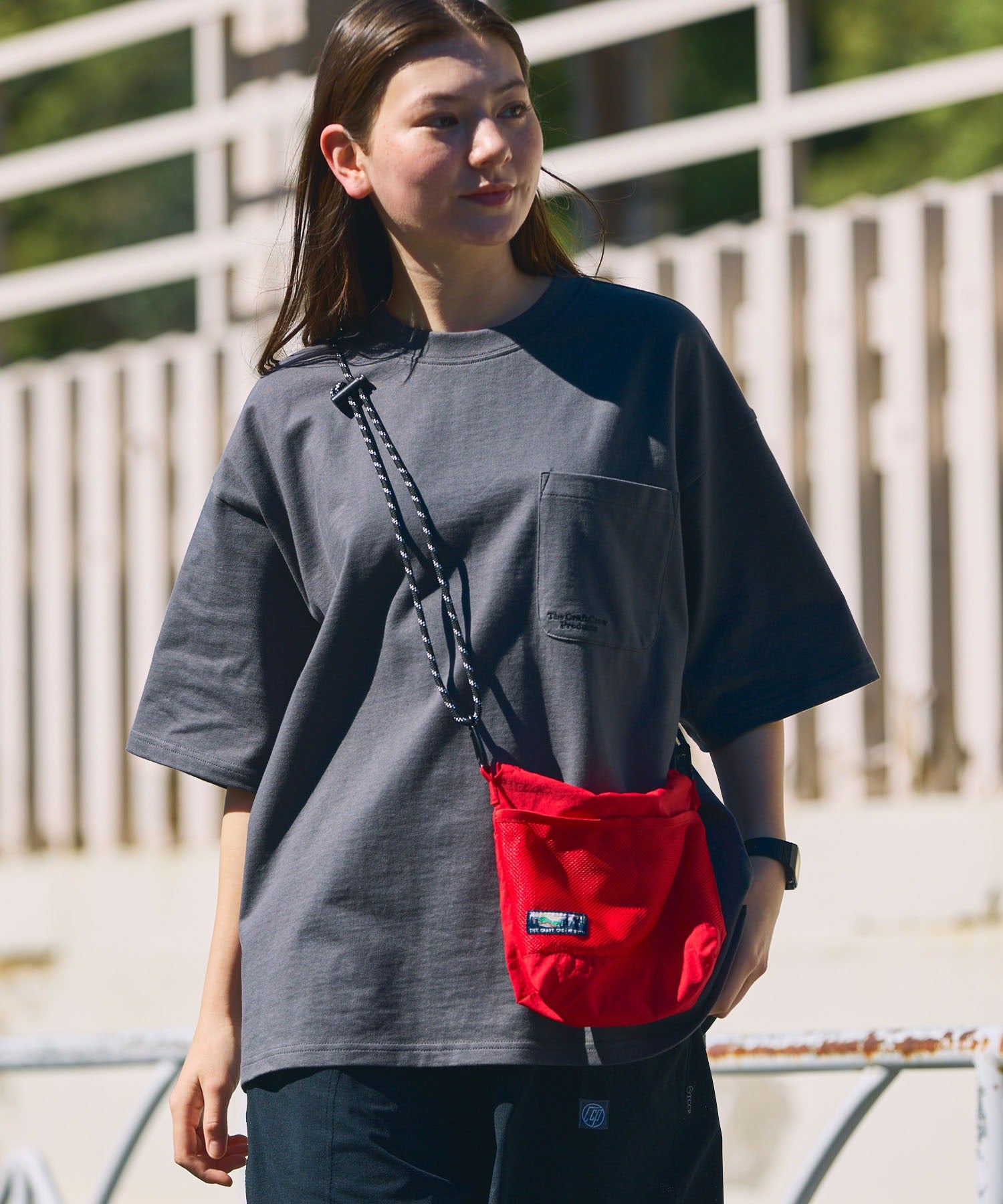 THE CRAFT CREW PRODUCTS / 抗UV防汗漬 口袋短袖T恤