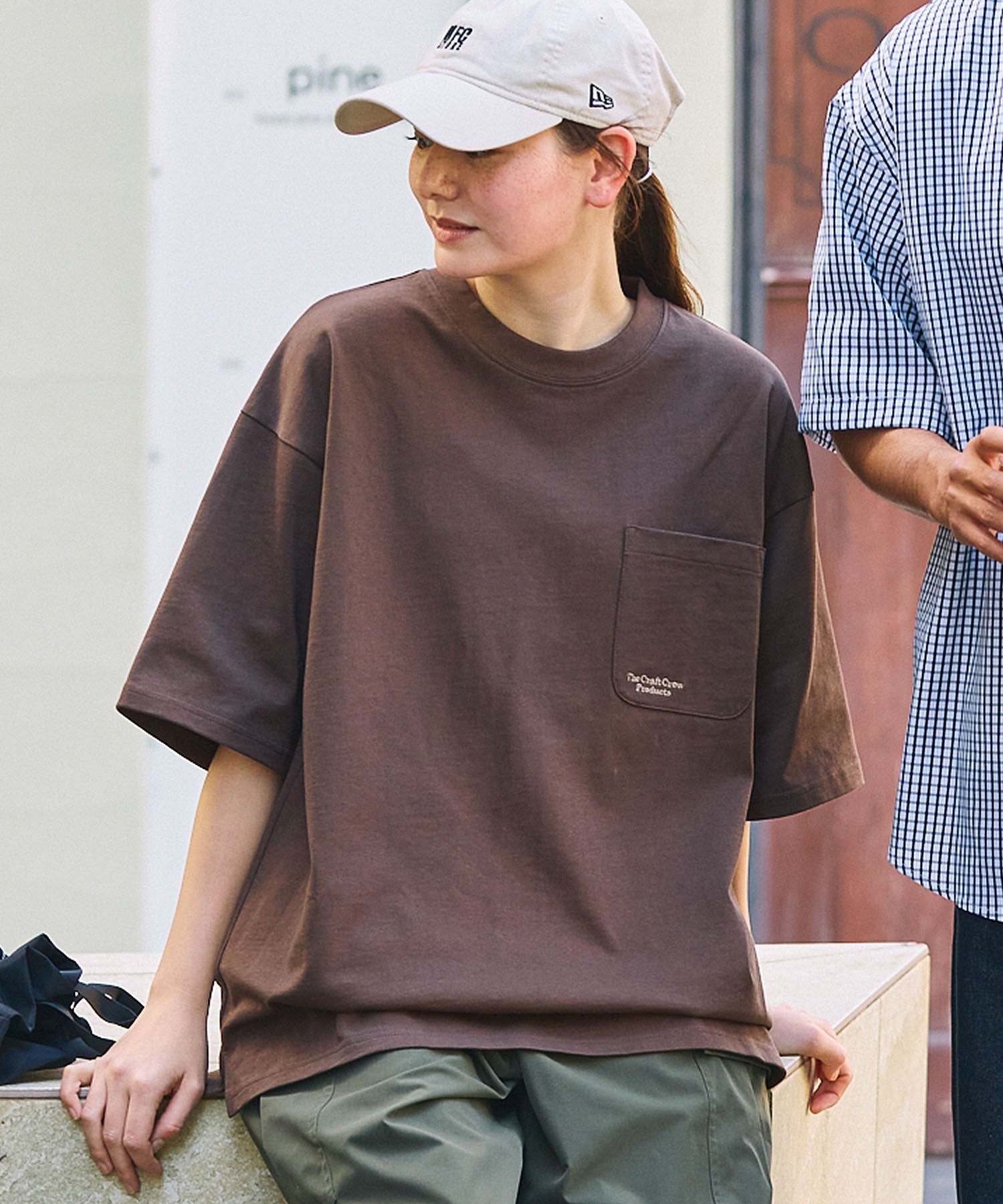 THE CRAFT CREW PRODUCTS / 抗UV防汗漬 口袋短袖T恤