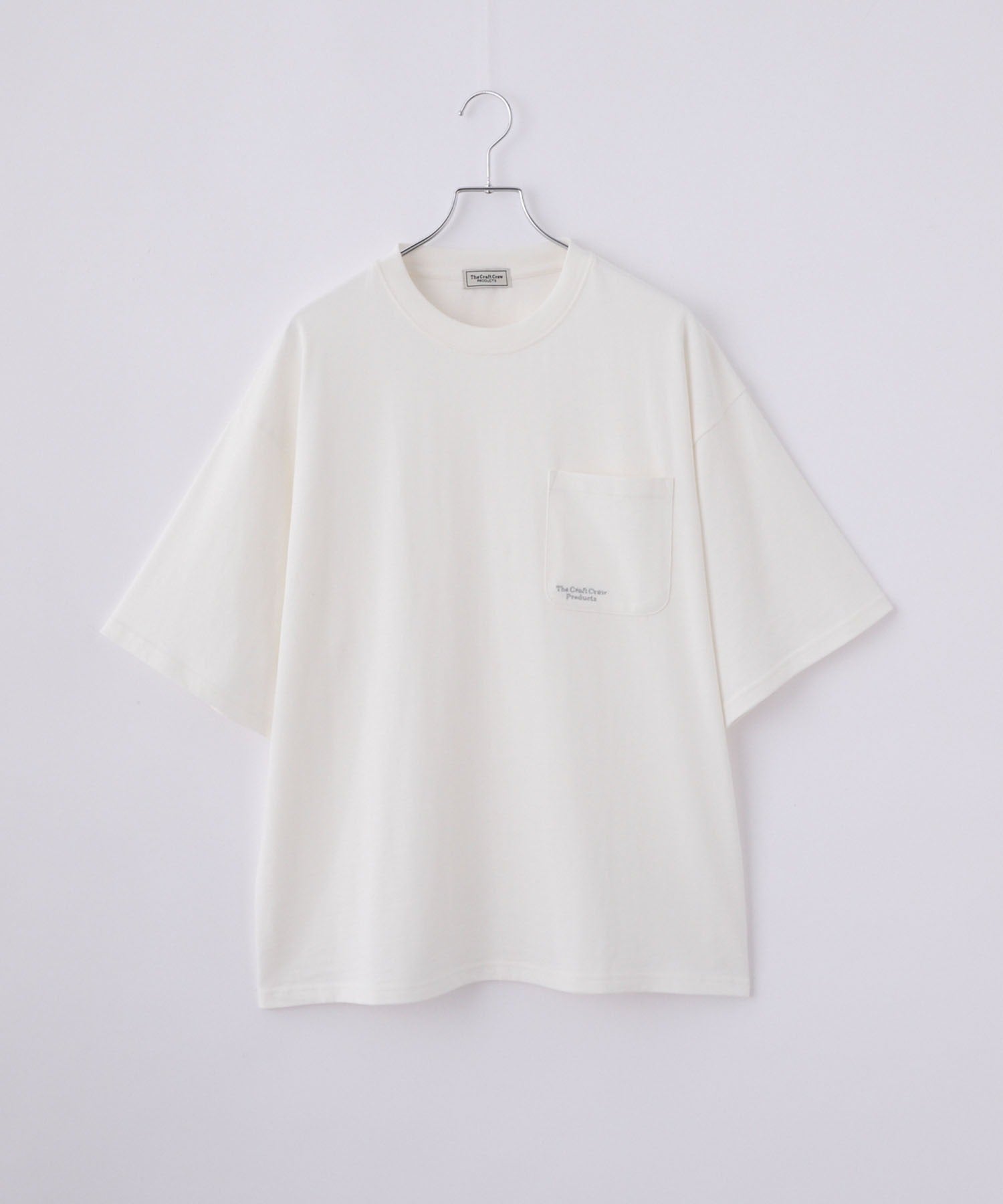 THE CRAFT CREW PRODUCTS / 抗UV防汗漬 口袋短袖T恤