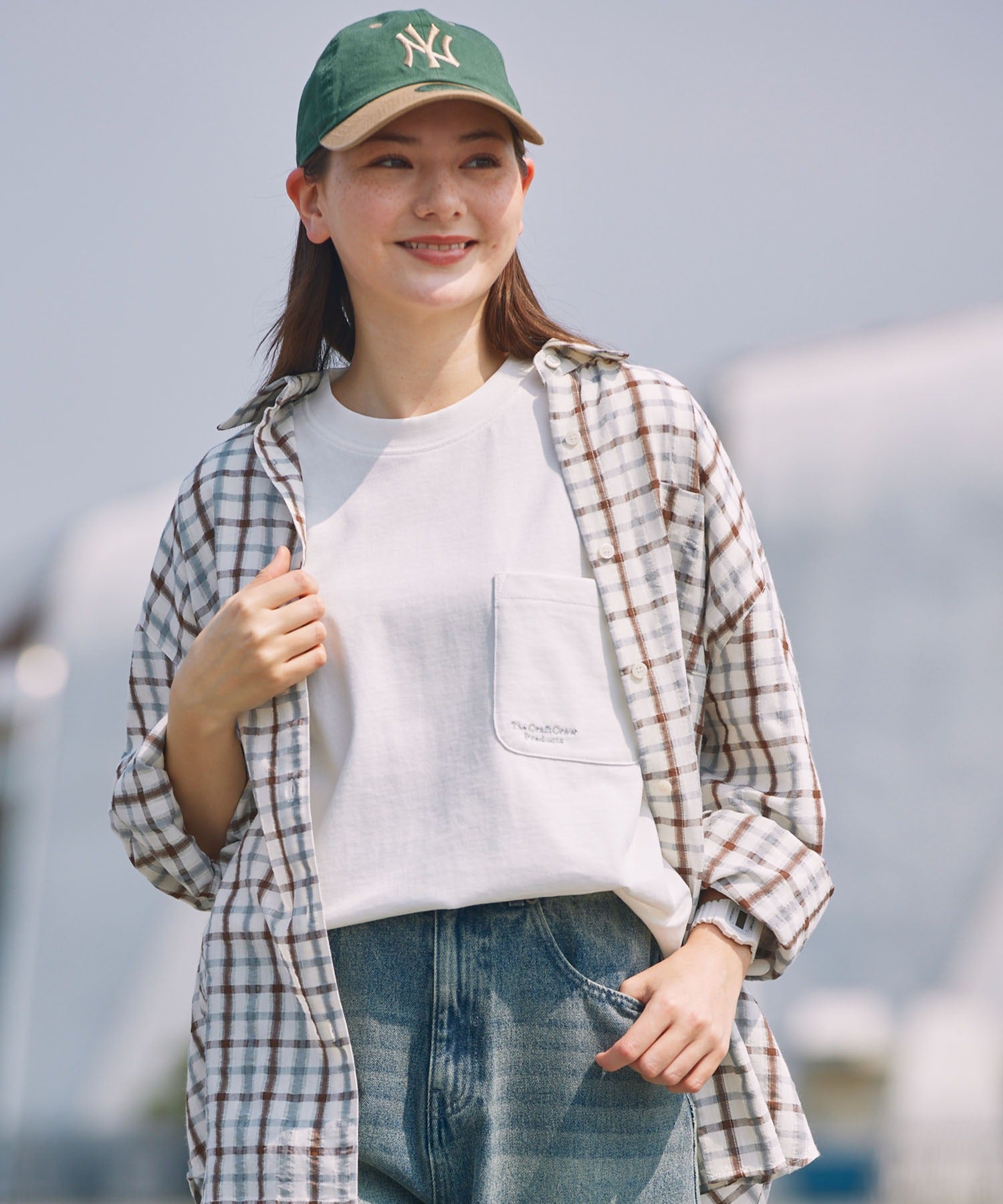 THE CRAFT CREW PRODUCTS / 抗UV防汗漬 口袋短袖T恤