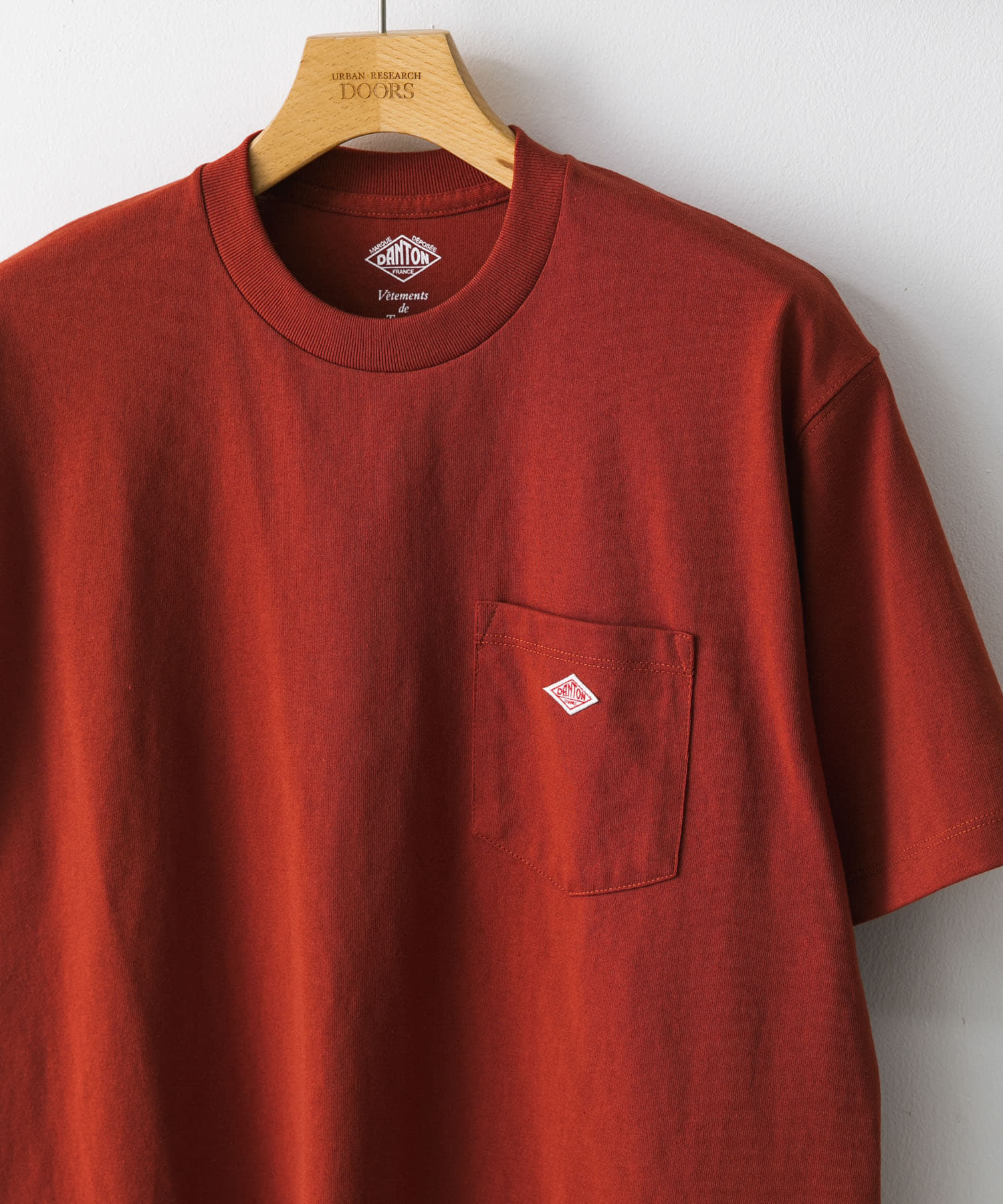 DANTON POCKET T-SHIRTS / 經典口袋短袖 T 恤