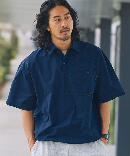 THE CRAFT CREW PRODUCTS / 抽繩口袋短袖Polo衫
