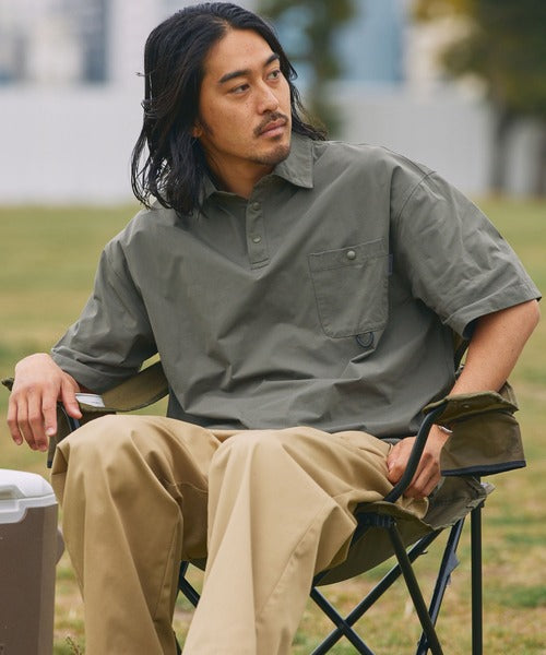 THE CRAFT CREW PRODUCTS / 抽繩口袋短袖Polo衫