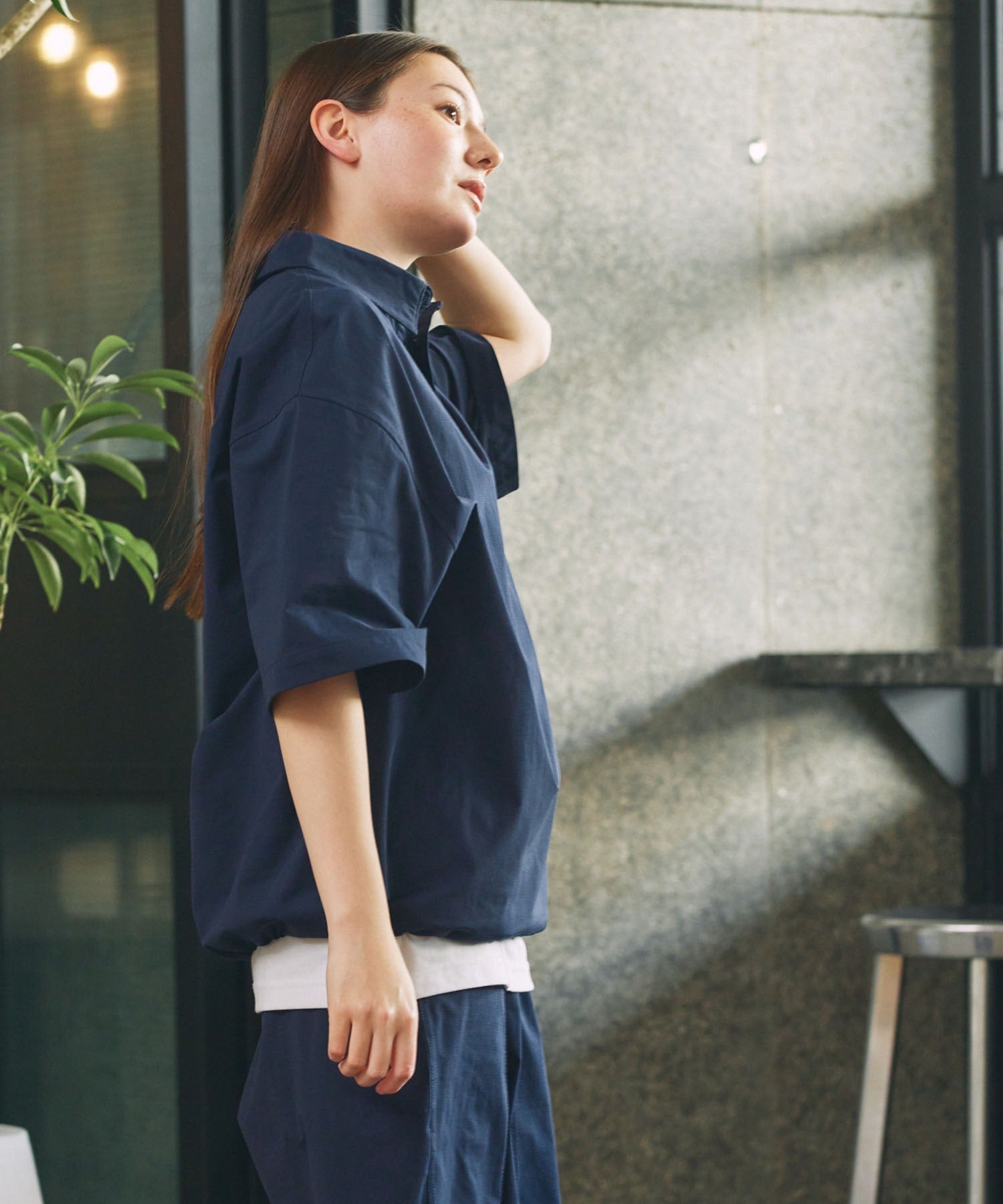 THE CRAFT CREW PRODUCTS / 抽繩口袋短袖Polo衫