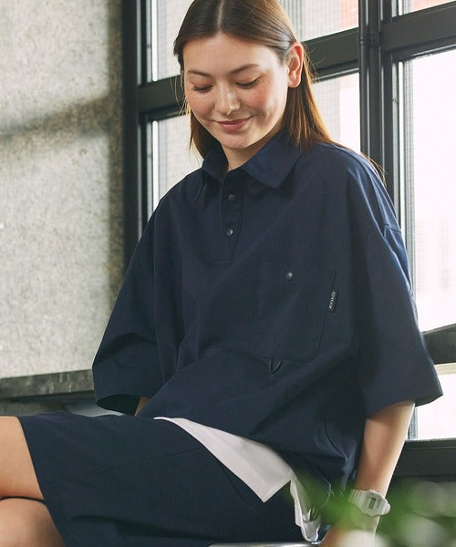 THE CRAFT CREW PRODUCTS / 抽繩口袋短袖Polo衫