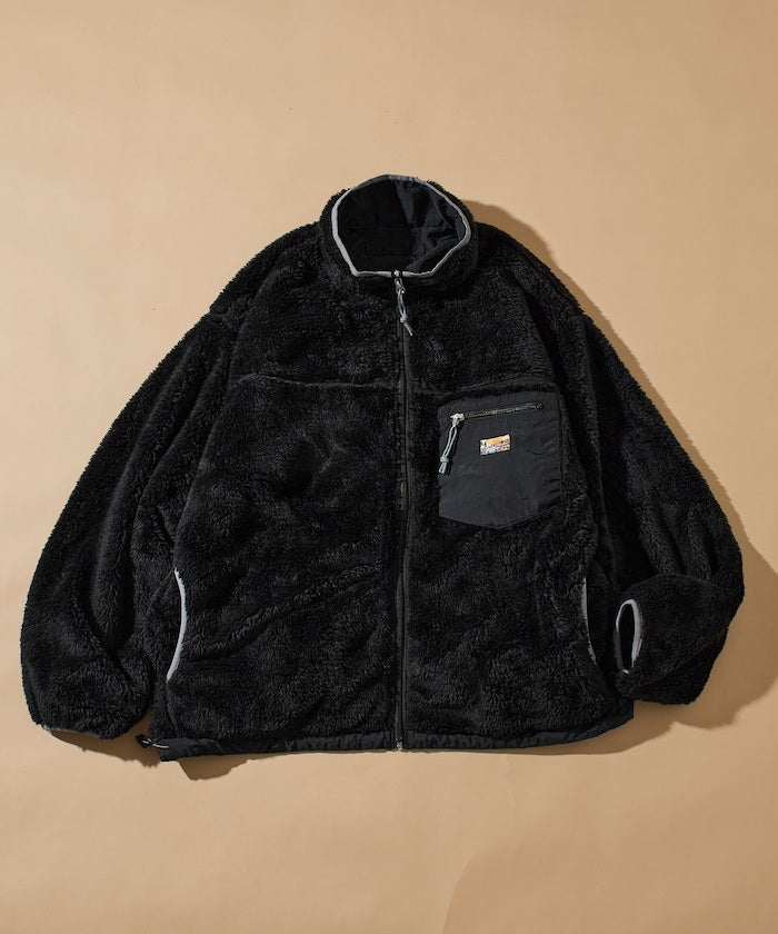 FREAK’S STORE / 寬鬆剪裁 雙面穿尼龍 × 羊羔絨外套