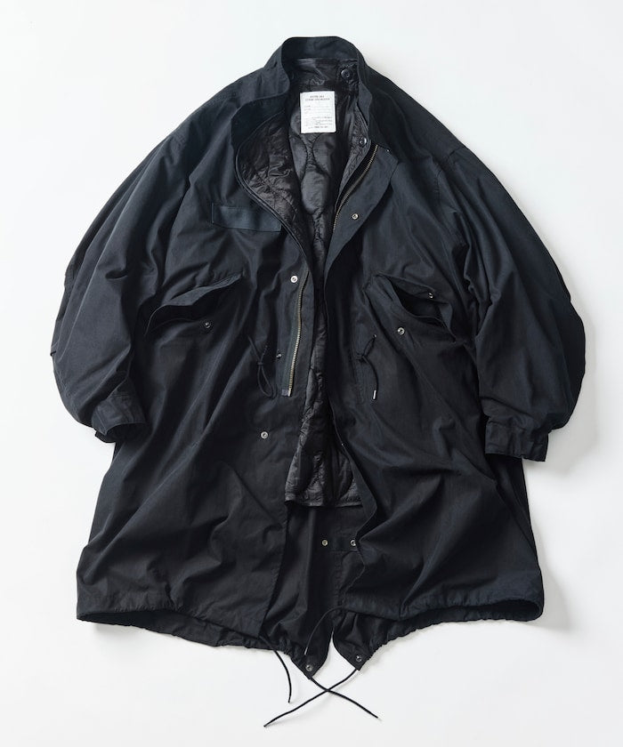 FREAK'S STORE / M-65鋪棉內裡兩件式長版軍裝外套 (26FW)