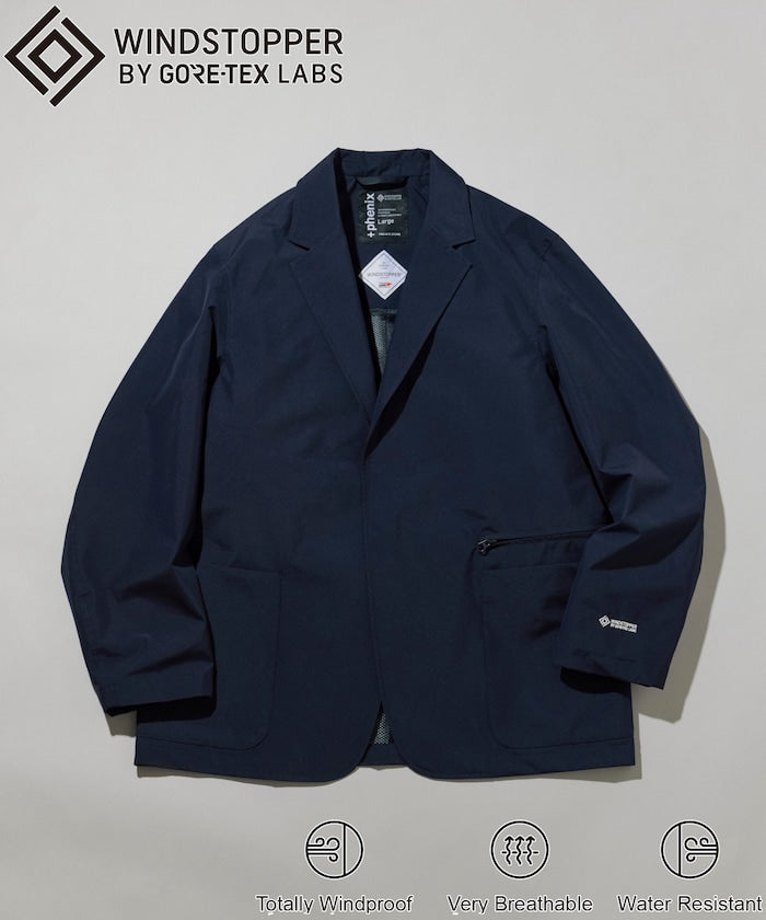 +phenix 別注 GORE-TEX WINDSTOPPER PACKABLE TAILORED JACKET / 可收納西裝外套