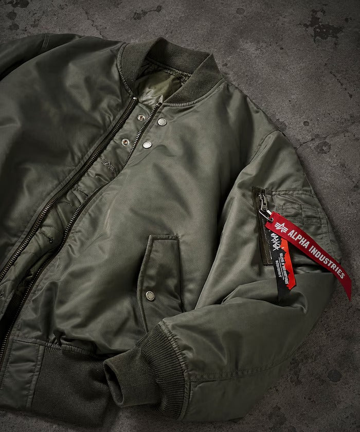 ALPHA INDUSTRIES × NANGA × FREAK'S STORE / 雙面穿MA-1短版羽絨外套(日本聯名限定)
