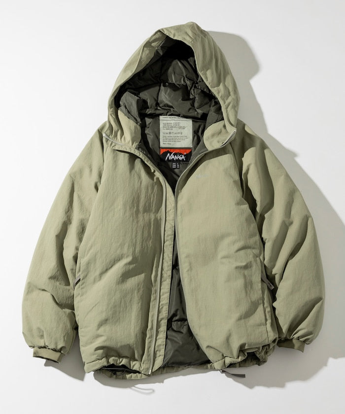 NANGA X FREAK’S STORE 別注 NEW DOWN JACKET / 輕量連帽羽絨外套