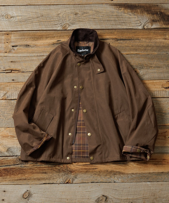 Barbour × FREAK'S STORE / 別注 TRANSPORT 立領短版 布勞森外套(26FW)