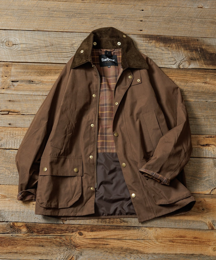 Barbour × FREAK'S STORE / 別注 BEDALE OS Sleeve 寬袖騎馬外套(26FW)