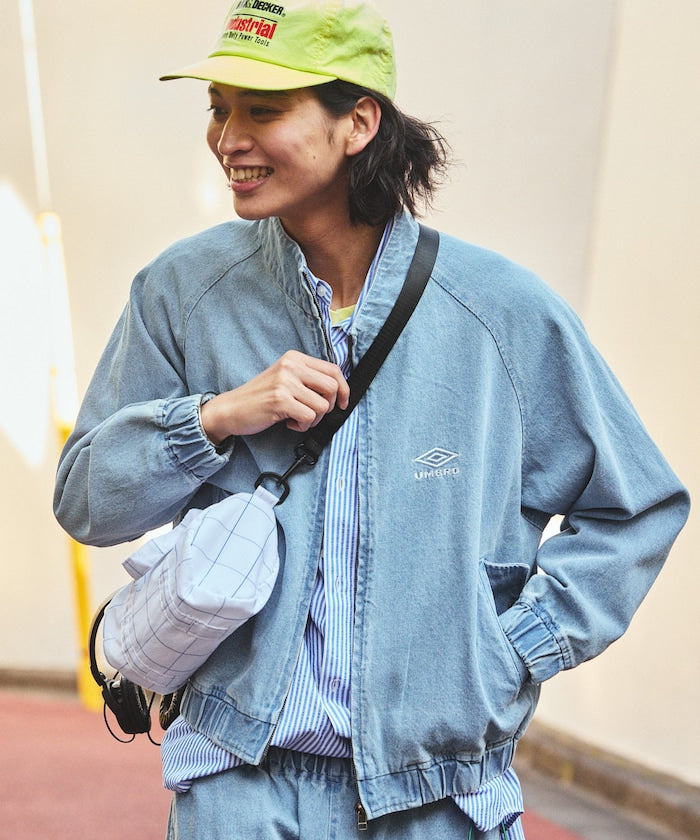 UMBRO x FREAK’S STORE / 別注 Denim Stand Collar Blouson 牛仔立領外套