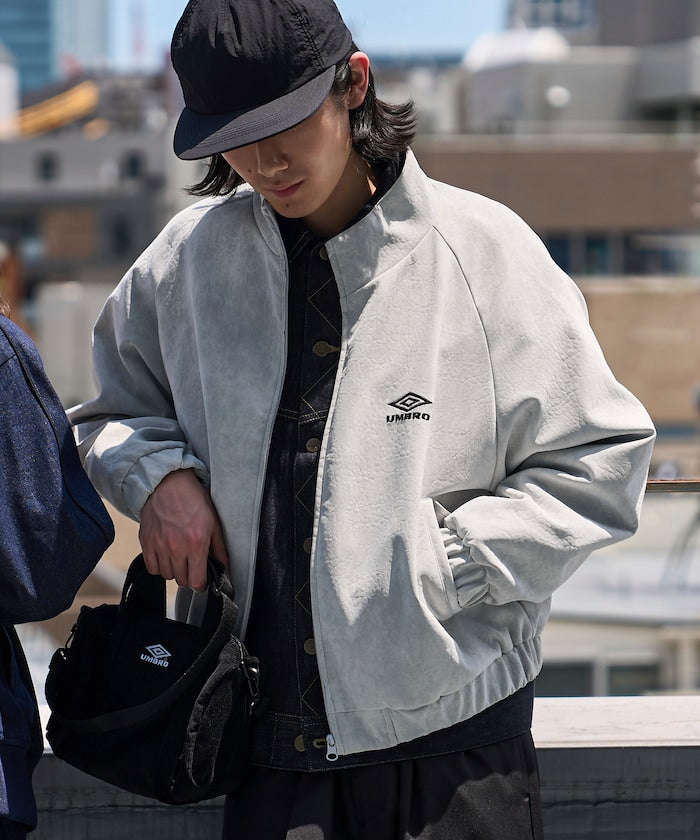 umbro × FREAK'S STORE / 別注 仿麂皮立領外套