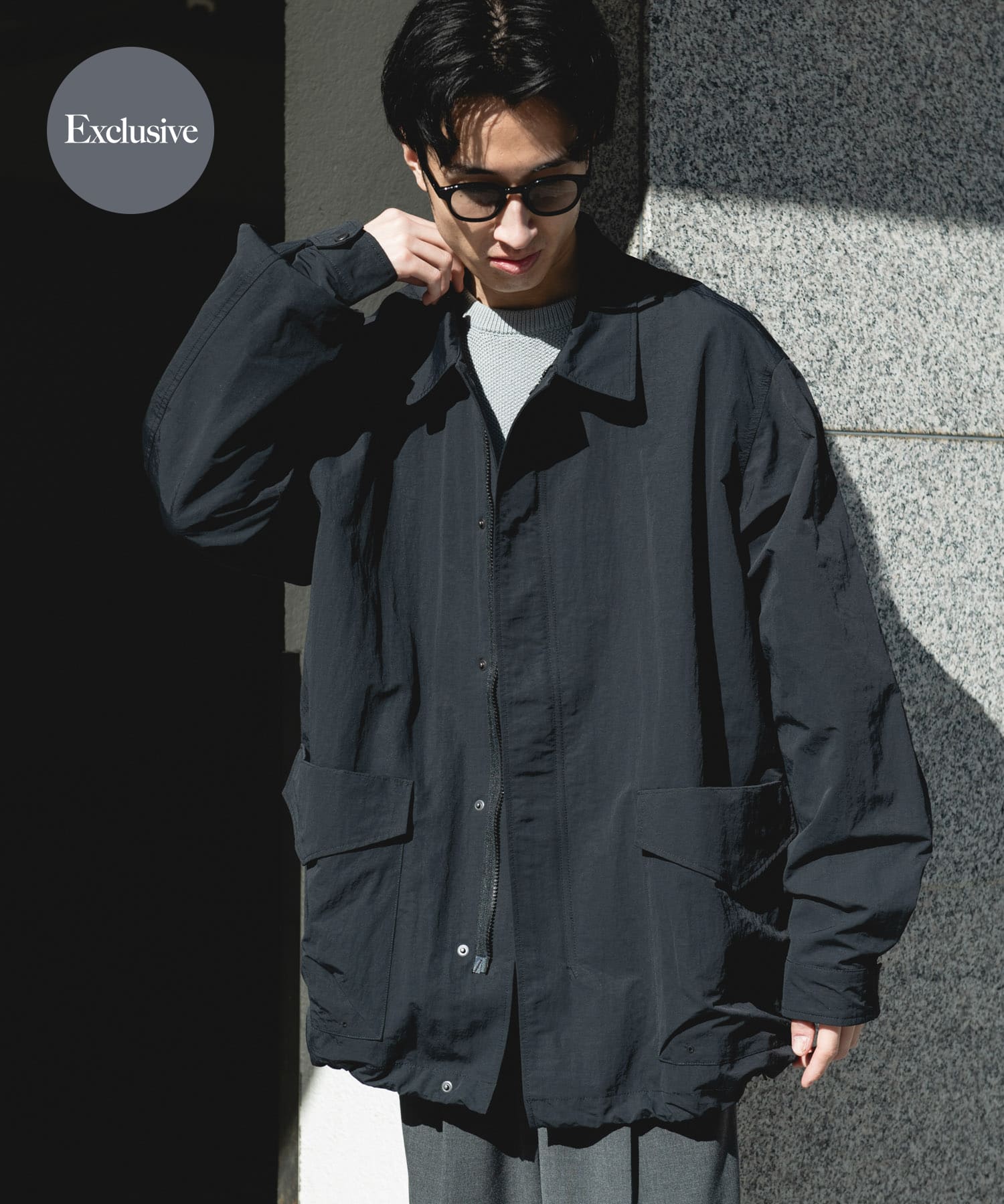 Snow Peak Apparel×DOORS NYLON WASHER JACKET / 機能外套
