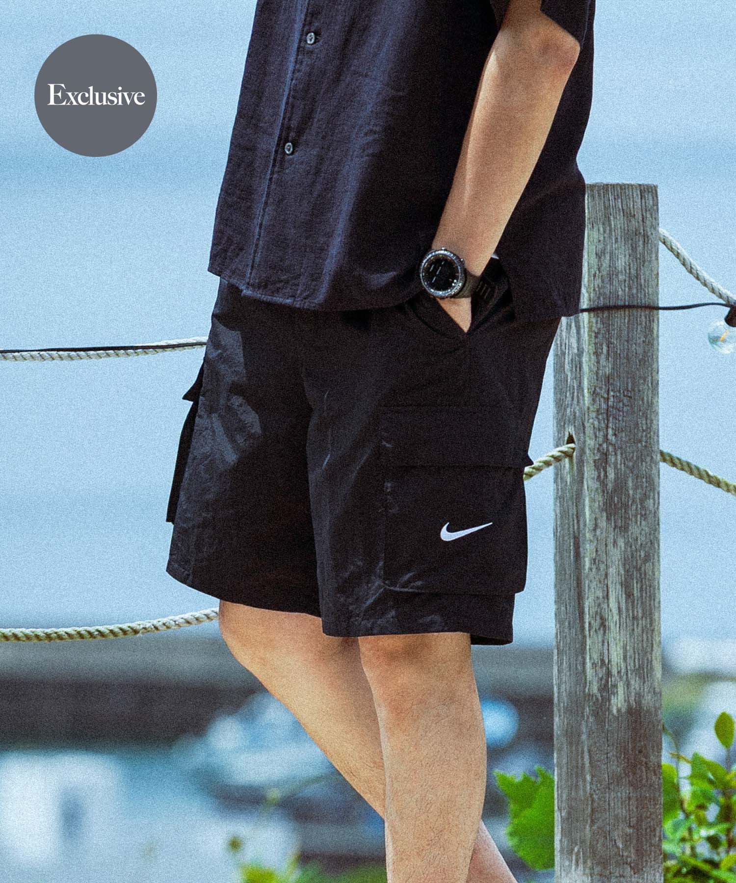 NIKE SWIM x DOOR / 9吋機能短褲