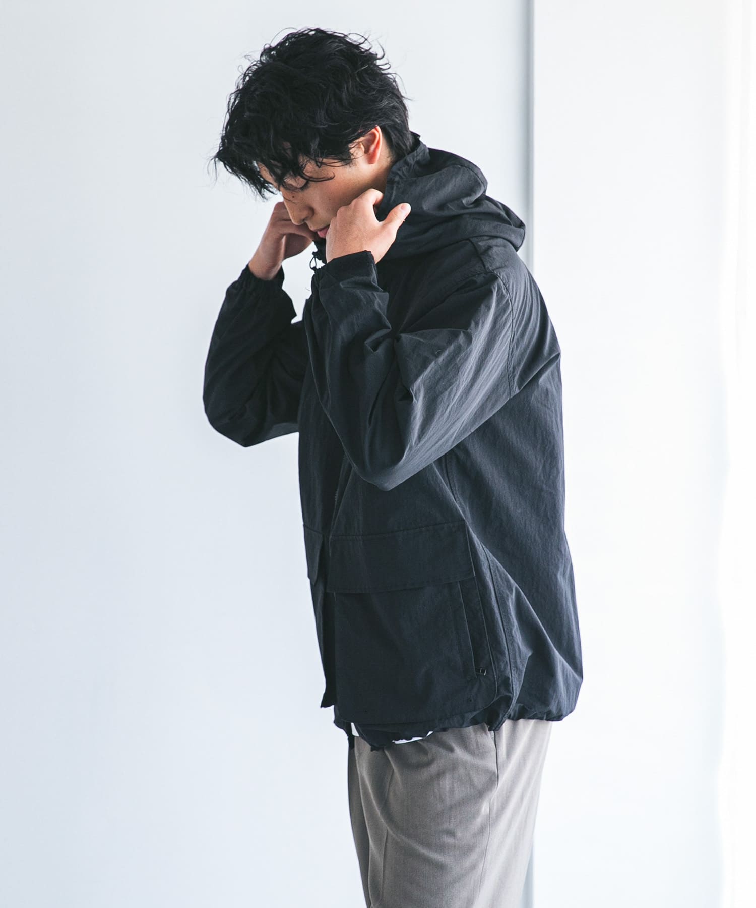 Snow Peak Apparel×DOORS NYLON WASHER PARKA / 尼龍連帽外套