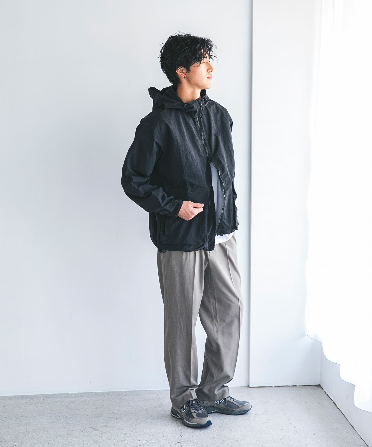 Snow Peak Apparel×DOORS NYLON WASHER PARKA / 尼龍連帽外套
