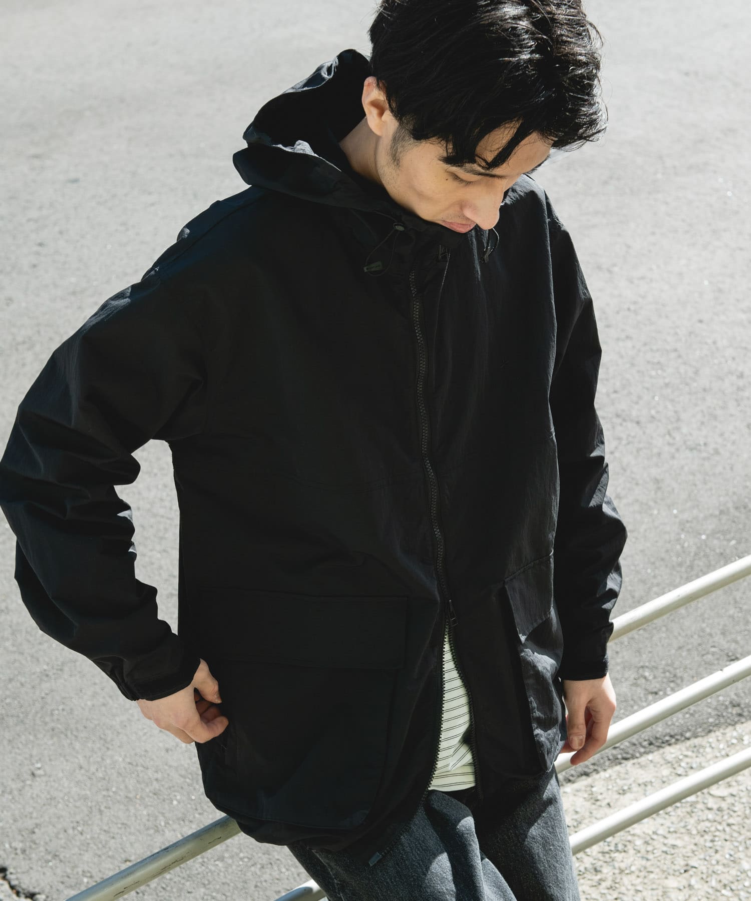 Snow Peak Apparel×DOORS NYLON WASHER PARKA / 尼龍連帽外套