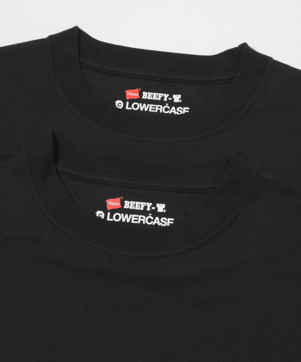 HANES × LOWERCASE / BEEFY-T 厚磅短袖T恤(日本聯名限定)(兩件組)