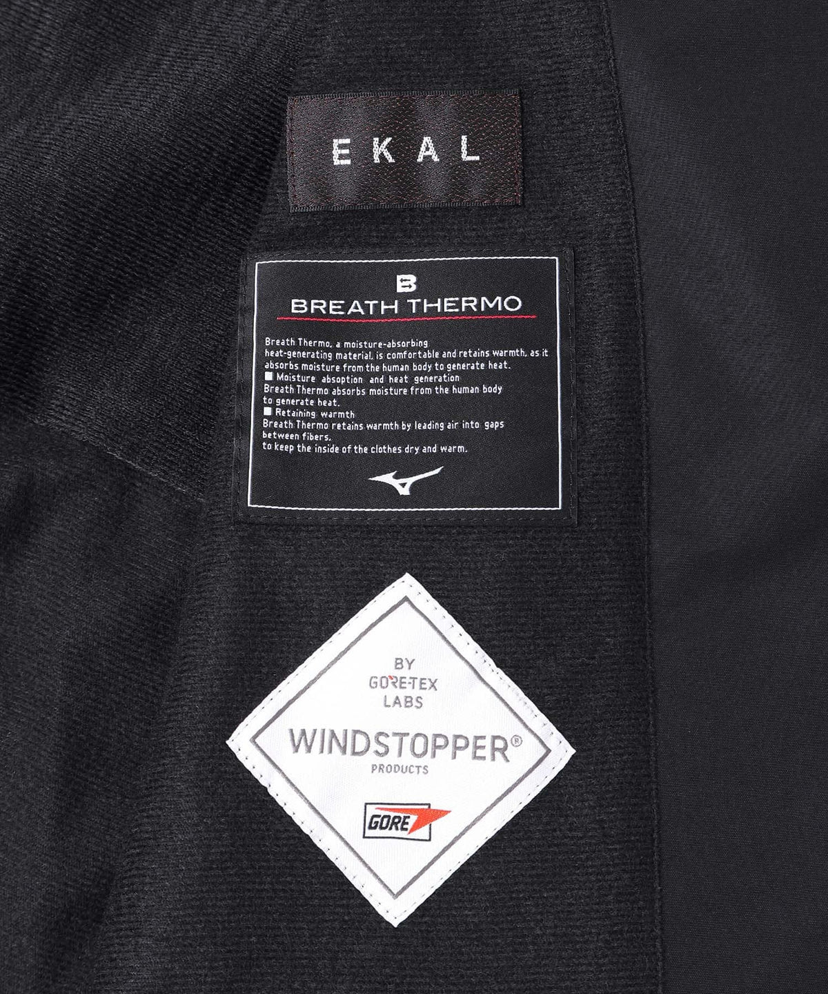 Mizuno × EKAL / GORE-TEX WINDSTOPPER 運動外套(日本聯名限定)
