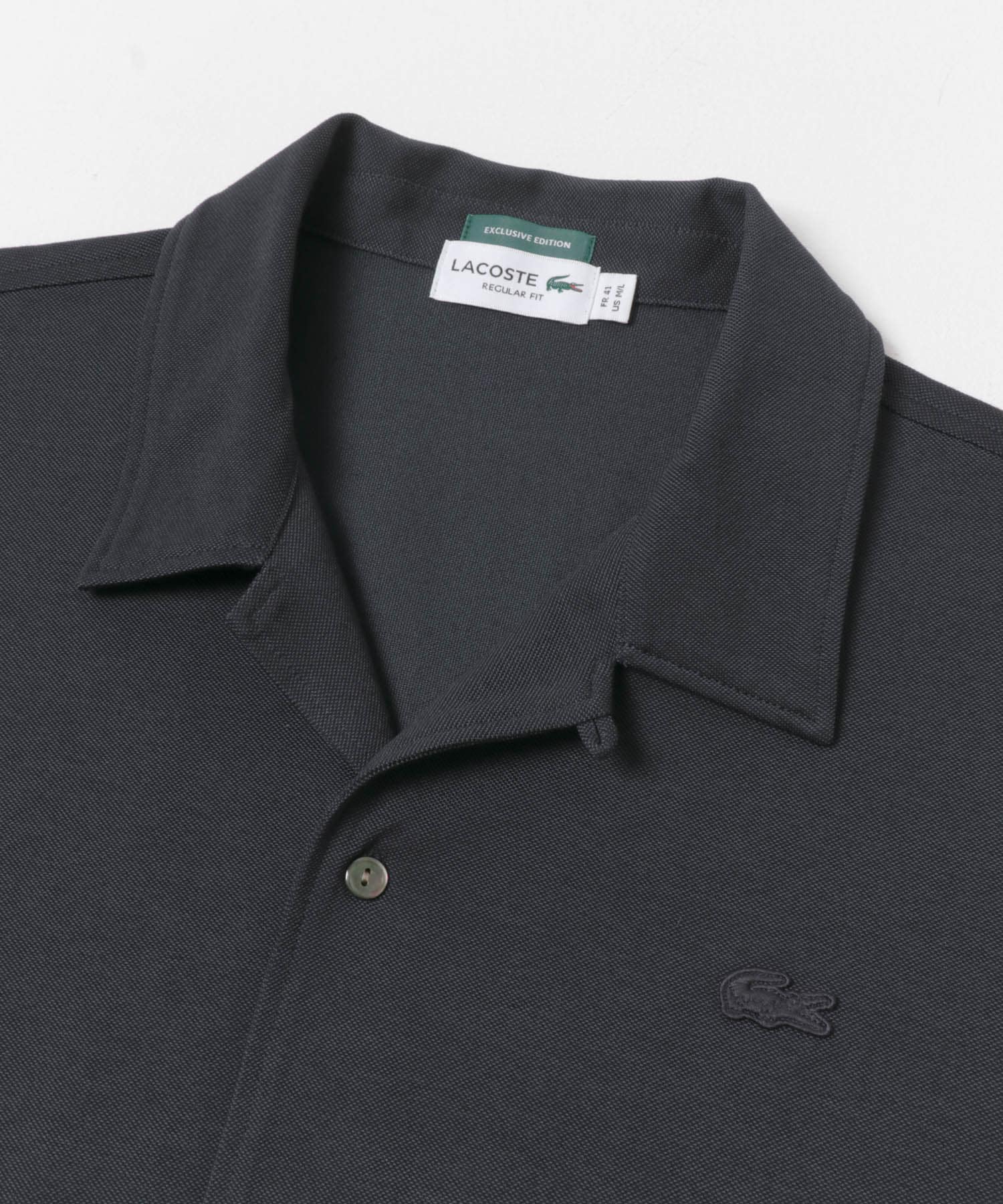 LACOSTE×URBAN RESEARCH FUNCTIONAL PIQUE OP SHIRTS / 機能珠地開領襯衫