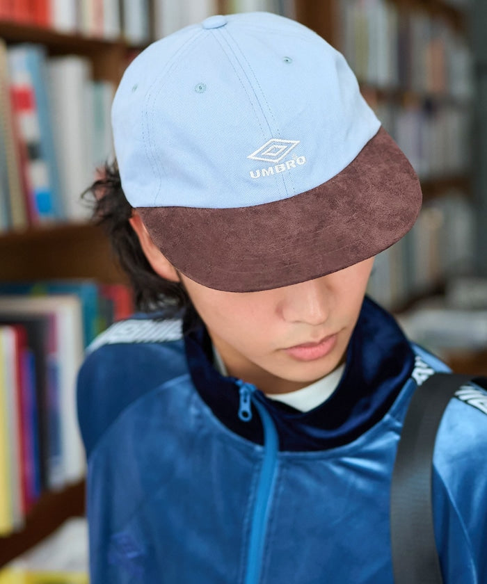 UMBRO / 別注 2TONE Flat Visor Cap 平沿帽