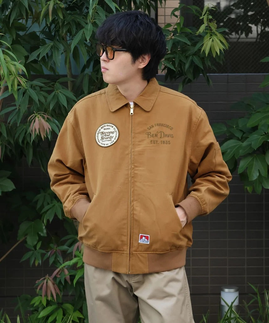 BEN DAVIS / 帆布刺繡 外套