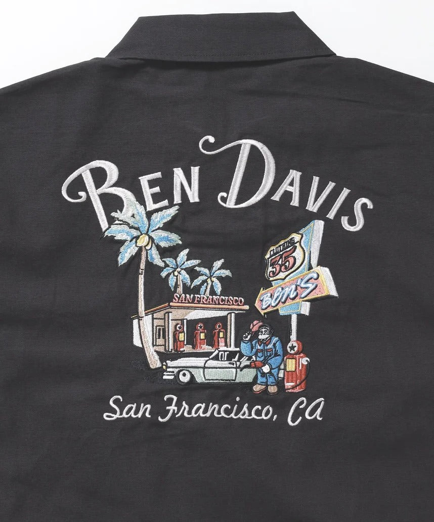 BEN DAVIS / 帆布刺繡 外套