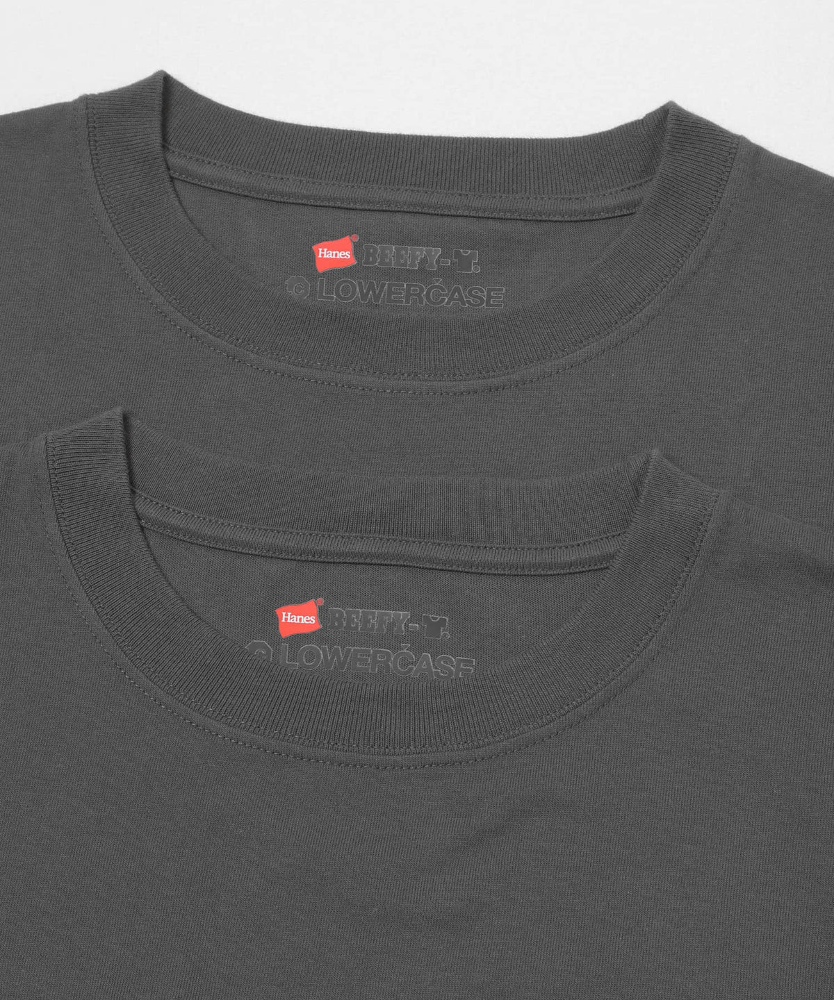 HANES × LOWERCASE / BEEFY-T 厚磅短袖T恤(日本聯名限定)(兩件組)