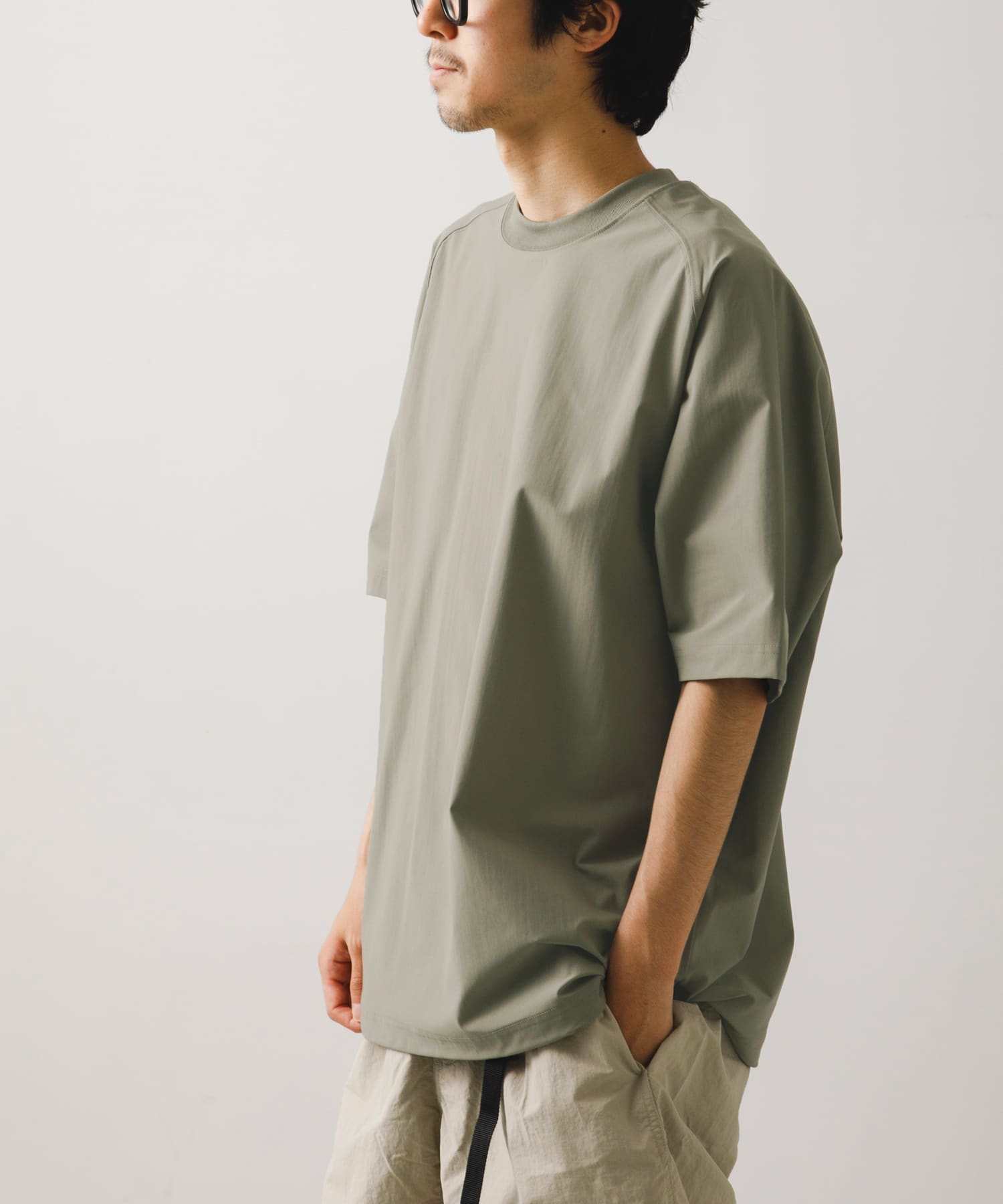 DAIWA PIER39 TECH LIGHTWEIGHT S/S TEE / 彈力 涼感 下擺抽繩 短袖T恤