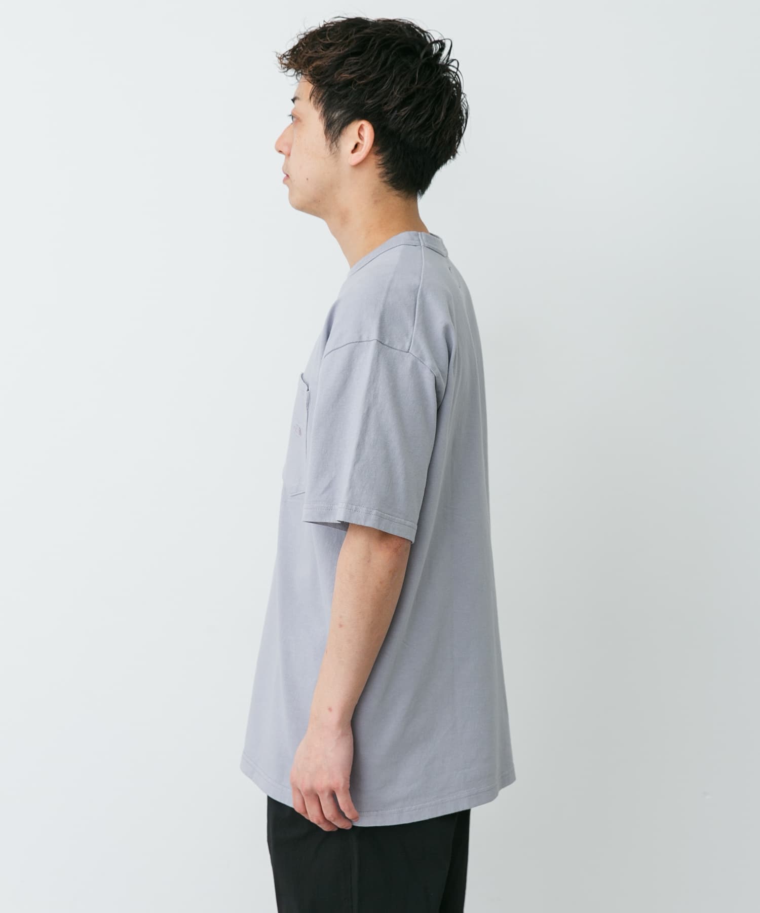 THE NORTH FACE PURPLE LABEL 8OZ FIELD POCKET T-SHIRTS / 厚磅結構口袋短袖T恤