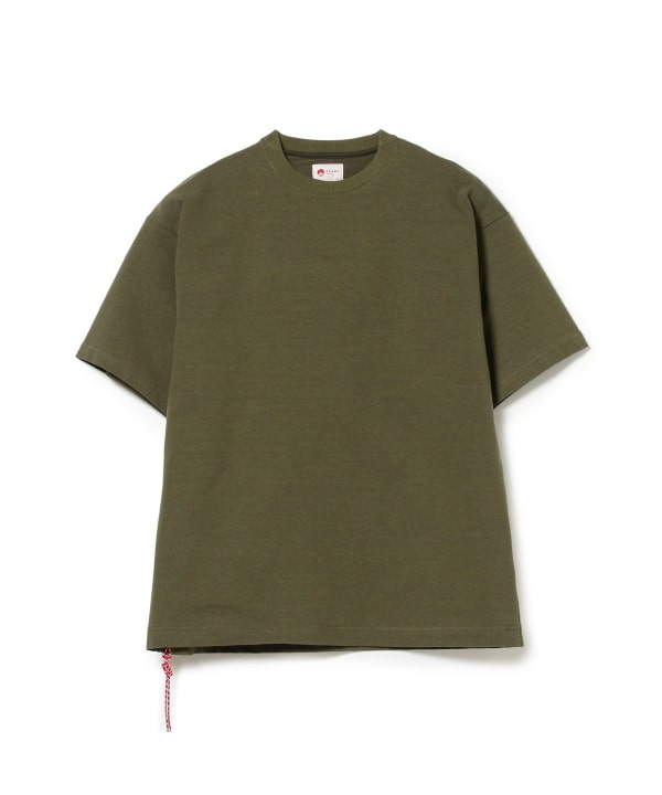 BEAMS JAPAN / 彈性棉質 短袖T恤(日本製)