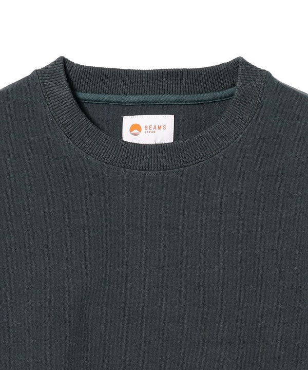 BEAMS JAPAN / 彈性棉質 短袖T恤(日本製)