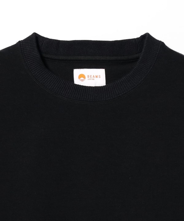 BEAMS JAPAN / 彈性棉質 短袖T恤(日本製)