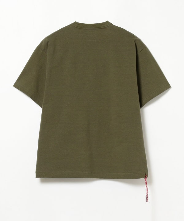 BEAMS JAPAN / 彈性棉質 短袖T恤(日本製)