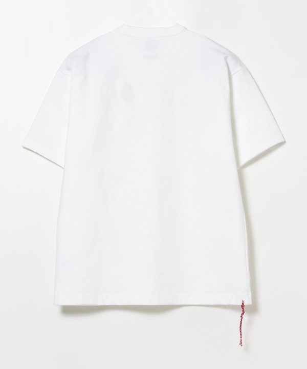 BEAMS JAPAN / 彈性棉質 短袖T恤(日本製)