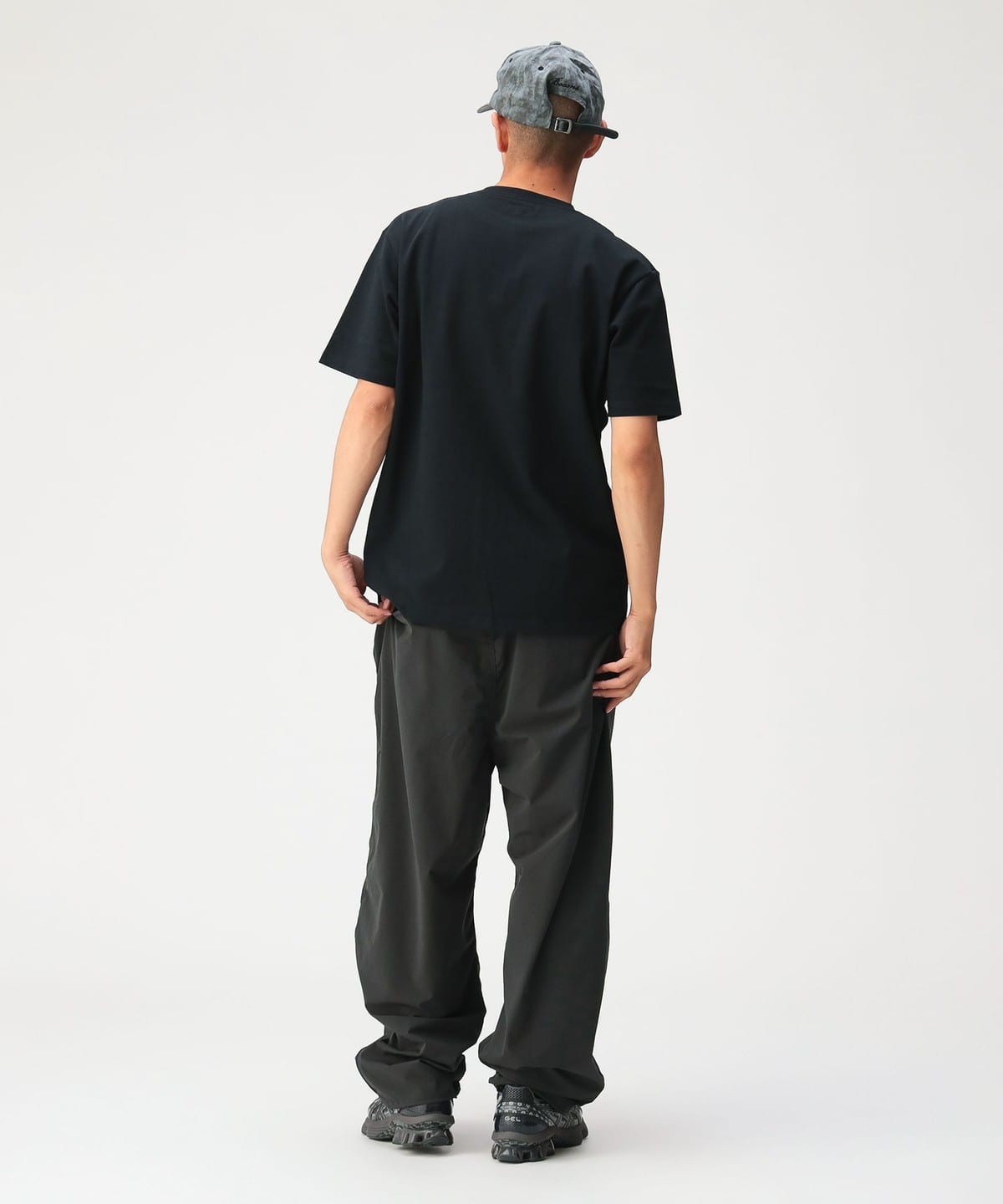 BEAMS / 重磅 矽膠小標 短袖 T 恤