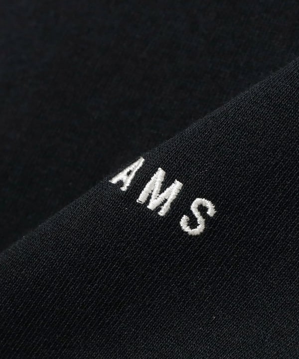 BEAMS / 小刺繡標誌 長袖T恤