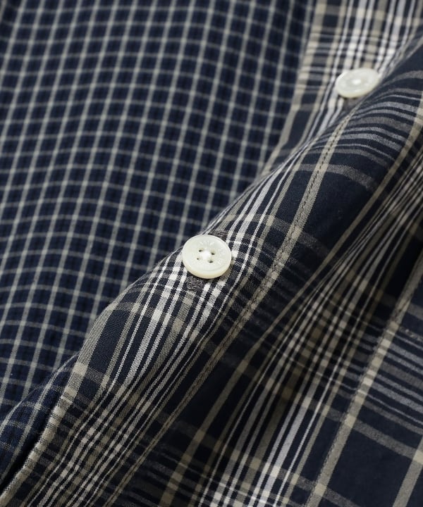 BEAMS JAPAN / 拼接長袖襯衫