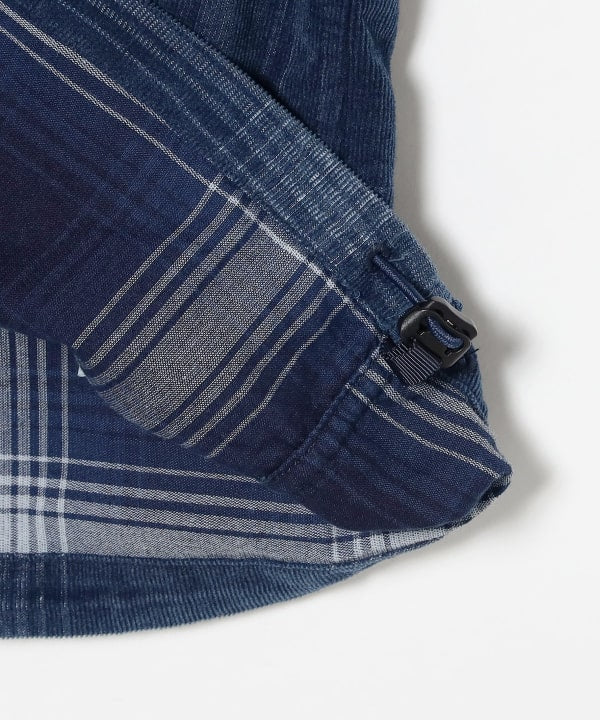 BEAMS JAPAN / 燈芯絨格紋襯衫