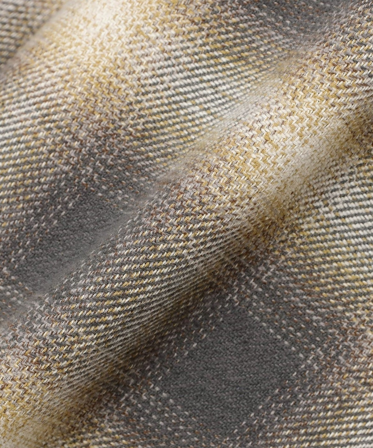 BEAMS / 法蘭絨拉鍊開領襯衫
